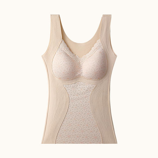 秋冬加厚加绒【7A打底保暖内衣】科技保暖新时代 自带胸垫免穿文胸 防寒内衣 保暖背心女士 商品图8