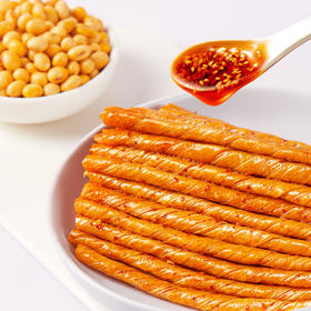 【拍1发20袋，地道湘味】乡乡嘴不二豆卷  湖南传统工艺制作 小豆筋棒卷条  辣条素豆筋 口感软嫩筋道