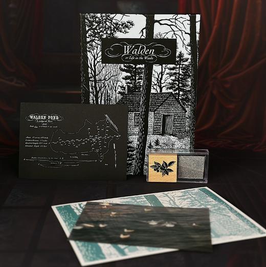 后浪插图经典《瓦尔登湖》特装版 ！！只有我们觉醒之际，天才会露出曙光。 商品图1