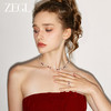 ZEGL设计师新年系列红色流苏项链女轻奢小众高级感choker锁骨颈链 商品缩略图5