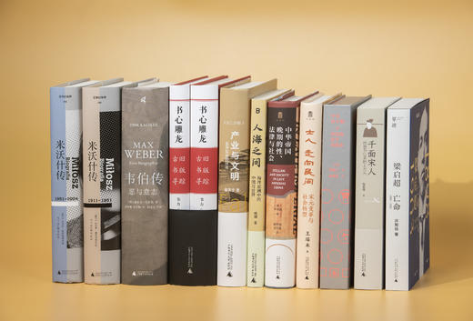 【2023年十大好书】可选套装/单本 中文打字机/千面宋人/中华帝国晚期的性、法律与社会/米沃什传/韦伯传/士人走向民间/产业与文明:复杂社会的兴衰/梁启超：亡命/人海之间/书心雕龙 商品图0