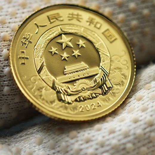 【现货】2024龙年生肖圆形金银纪念币套装（3g金+15g银） 商品图8
