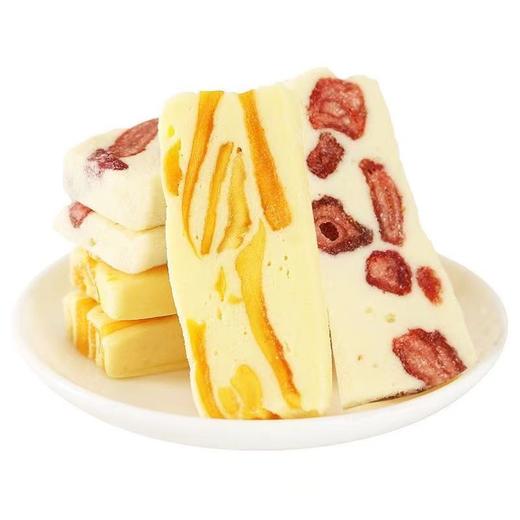 【甜蜜新宠！芒果草莓奶糕】一口咬下，口感绵密，香甜十足！芒果奶糕夹心草莓味软糖下午茶喜糖休闲零食品糕点心 商品图3