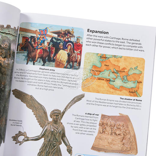 预售 【中商原版】Eyewitness系列 古罗马百科 英文百科 Ancient Rome Discover One of Historys Greatest Civilizations DK 商品图2