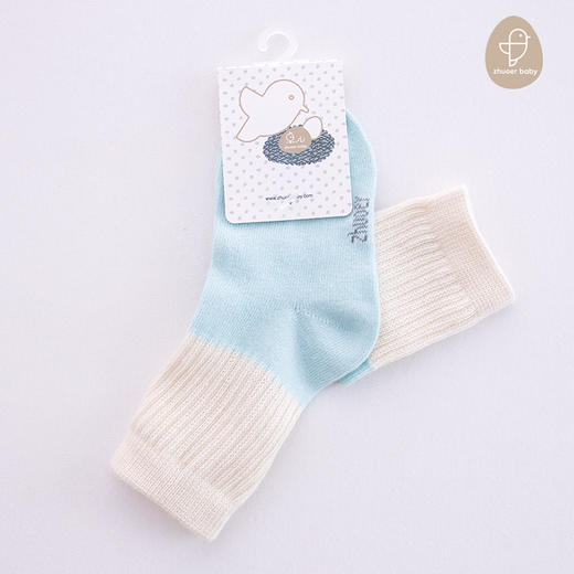 卓儿宝宝袜子男女童透气舒适棉袜中筒袜短筒袜 商品图6