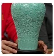 颜色釉花瓶 商品图0