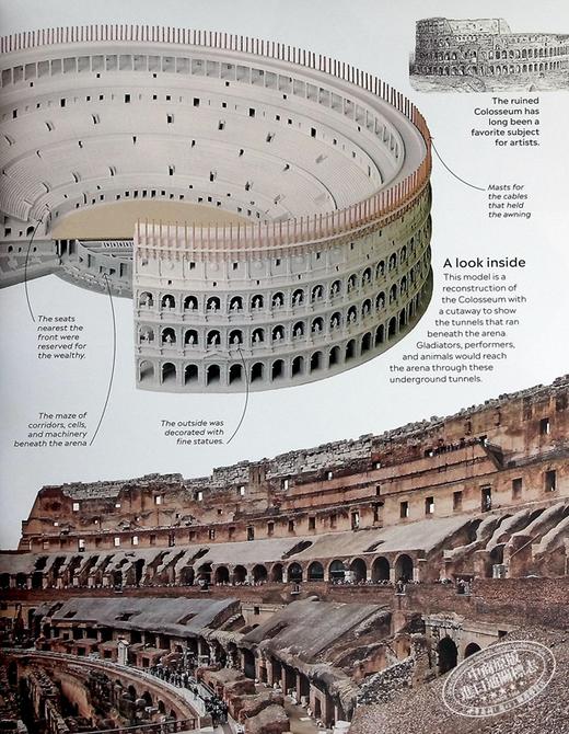 预售 【中商原版】Eyewitness系列 古罗马百科 英文百科 Ancient Rome Discover One of Historys Greatest Civilizations DK 商品图7