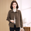 时尚简洁，民族风双面呢短款大纽扣外套HR-YIZX8595 商品缩略图9