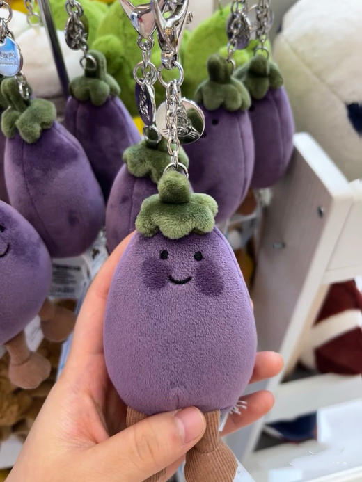 Jellycat 新宠，茄子挂件钥匙扣！ 商品图8