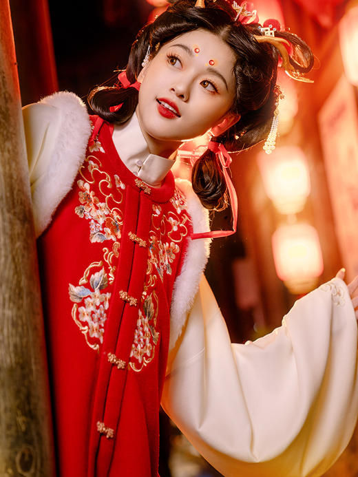 【重回汉唐金玲珑】原创马面裙明制汉服女款 商品图1