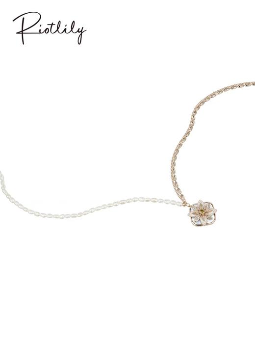1F【Riotlily】艾特里里金秋物语系列项链天然珍珠设计短链女秋 商品图2