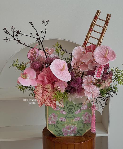 龙年仿真年宵花 春满新岁· 花盒 商品图0