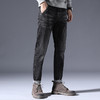 【加绒加厚】圣得西男士弹力修身加厚牛仔裤冬款百搭长裤2362915860 商品缩略图2