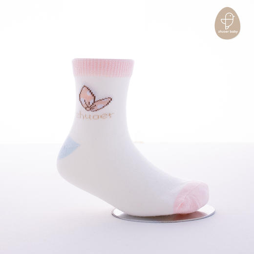 卓儿宝宝袜子男女童透气舒适棉袜中筒袜短筒袜 商品图5