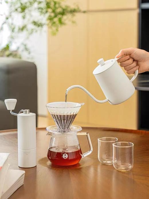 泰摩 手冲咖啡壶套装 家用滴滤咖啡手冲壶礼盒手摇磨豆机器具套装 商品图2
