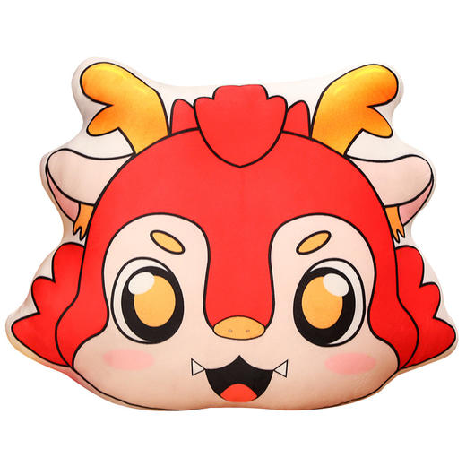 【马年限定❗️吉祥物抱枕+毛毯】享受新年的好运，三合一设计，给你暖手、捂背、垫腰全方位呵护❗️年生肖靠背垫办公室午睡枕礼物女三八妇女节新年礼盒年货礼盒 商品图4