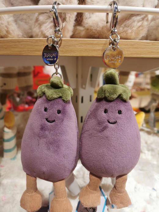 Jellycat 新宠，茄子挂件钥匙扣！ 商品图2