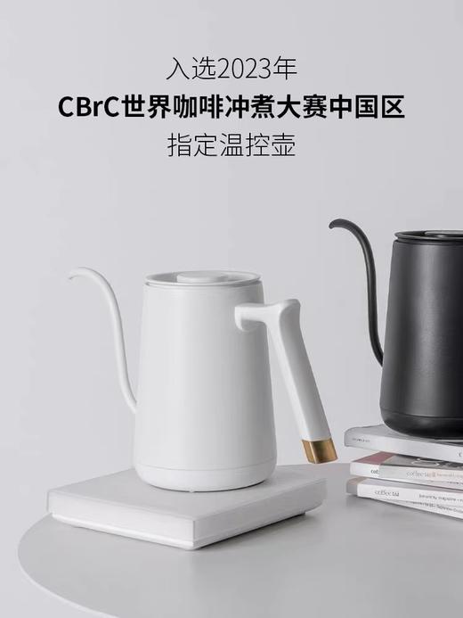 泰摩鱼SMART咖啡温控壶 家用细口手冲咖啡壶不锈钢水壶泡茶控温壶 商品图0