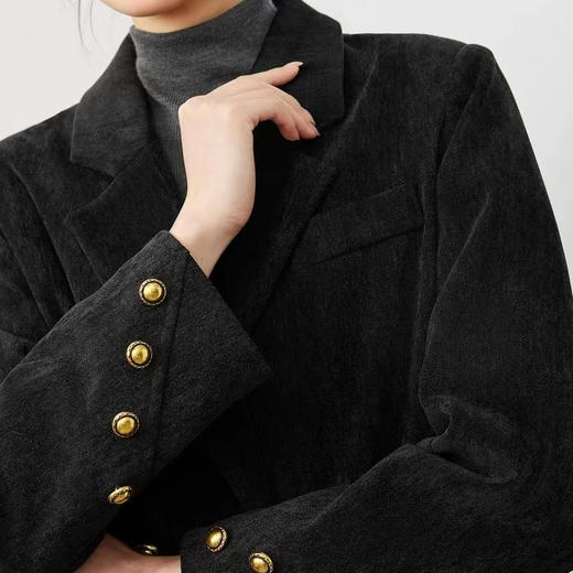 2024新款白鸭绒西装外套羽绒服厚款冬季外套百搭秋冬款西服修身款 商品图2