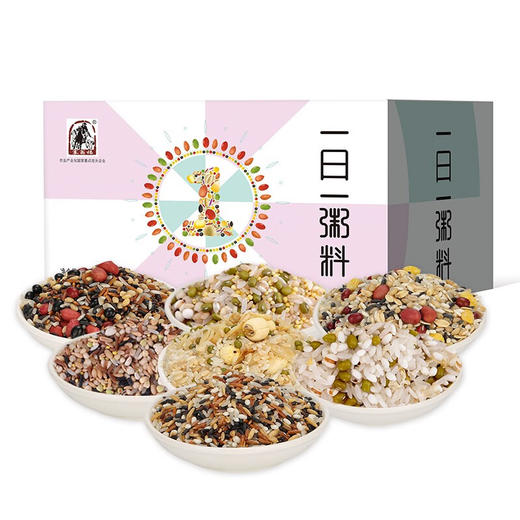 塞翁福 一日一粥料1050g（七日粥 粗粮杂粮 礼盒装 腊八粥配料） 商品图0