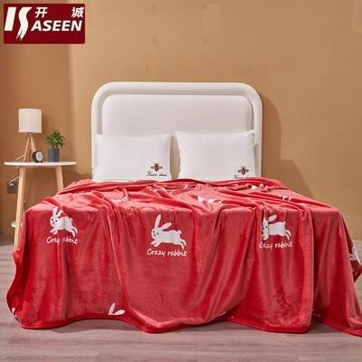 Kaseen开诚原牛奶绒毛毯200*230cm【品牌直发】A-1417 商品图0