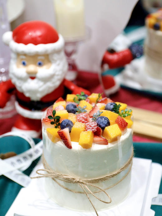 四寸双层夹心水果蛋糕（下单请先看详情） 商品图0