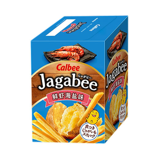 薯条小方盒（鲜虾海盐味75g） 商品图0