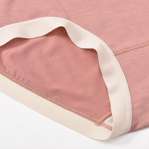 洁丽雅4条装中腰马卡龙女士内裤亲肤简约时尚双层底裆内裤女 商品图5