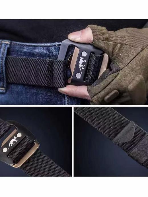 塔虎德国塔斯马尼亚虎 军迷特勤快换战术腰带 户外尼龙轻量通用型 商品图9