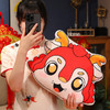 【马年限定❗️吉祥物抱枕+毛毯】享受新年的好运，三合一设计，给你暖手、捂背、垫腰全方位呵护❗️年生肖靠背垫办公室午睡枕礼物女三八妇女节新年礼盒年货礼盒 商品缩略图3