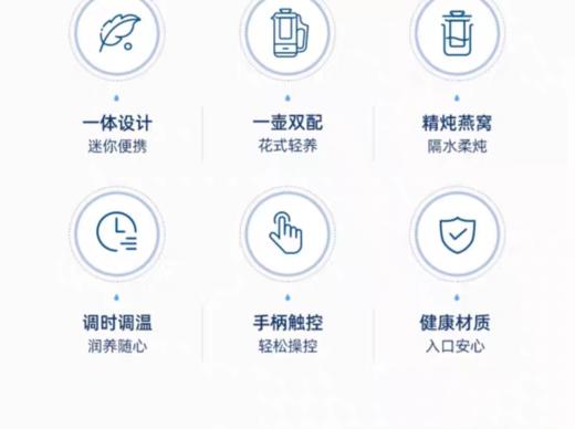 【6F】摩飞一体式迷你养生壶MR6086 商品图1