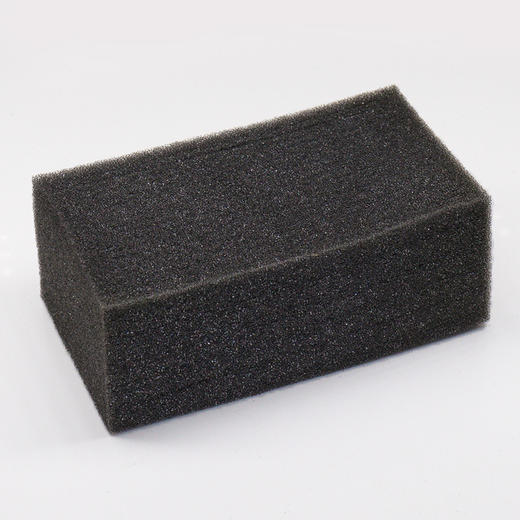 黑色海绵清洁去污绵砖方块海绵多功能吸水高密度洗车擦车珊瑚海绵块 商品图0