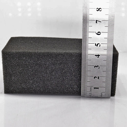 黑色海绵清洁去污绵砖方块海绵多功能吸水高密度洗车擦车珊瑚海绵块 商品图5