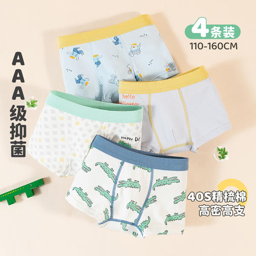 男童平角内裤ZB5CP008
 商品图0