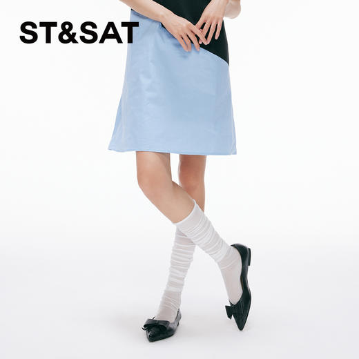 星期六蝴蝶结优雅尖头平底鞋SSC1111109 商品图8