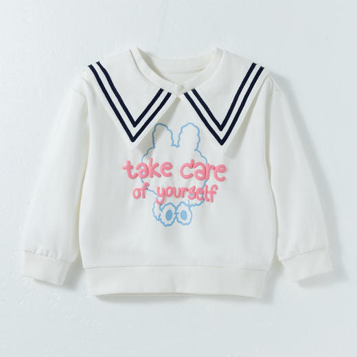 贝贝怡童装女童套头卫衣秋季儿童衣服上衣休闲洋气新款秋装 233S3263
 商品图3