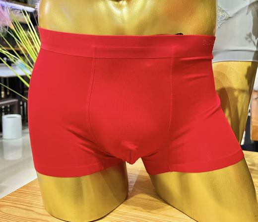 【买二送一】红色 本命年 结婚 男士内裤，超柔莫代尔棉，高弹不易变形，超打空间 会呼吸干爽 舒适 的男士内裤 商品图6