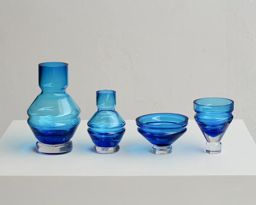 轻奢创意迷你几何加厚玻璃花瓶鲜花干花客厅餐桌酒店软装家居摆件 商品图12