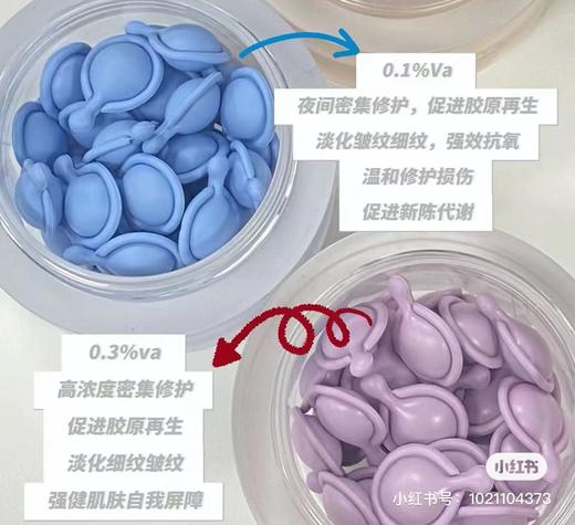 【清仓好价】乐百分紧致充盈/晚安赋活胶囊精华30粒盒装（效期至24.11） 商品图1