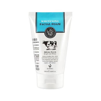 2支特惠装 泰国BEAUTY BUFFET美丽蓓菲嫩白保湿洁面乳100ml男女通用款洗面奶泡沫细腻嫩白滋润有淡淡的奶香味温和亲肤水油平衡 商品图3