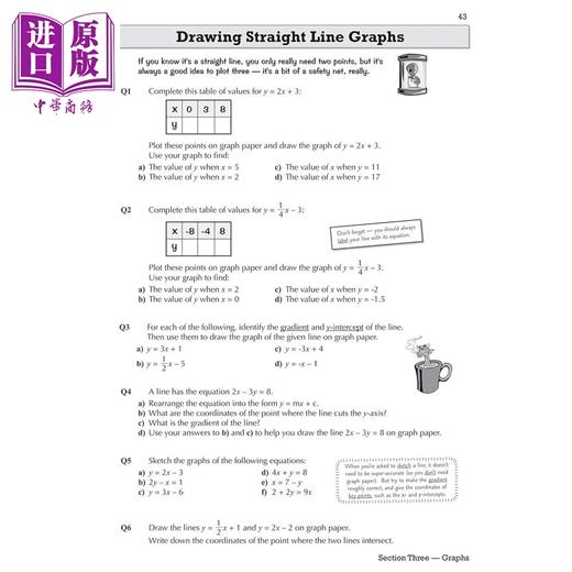 【中商原版】英国CGP GCSE Maths Workbook: Higher (includes Answers) 商品图3