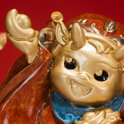 朱炳仁·铜龙年摆件 喜龙献宝/好运龙宝/麟龙飞飞/钱龙进宝/龙腚发财/龙小爷/海纳百财挂件 商品图10