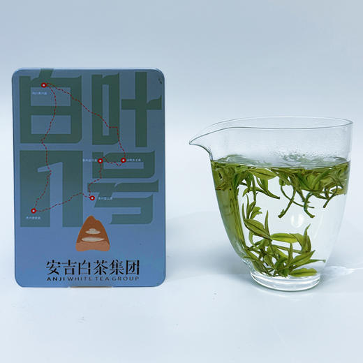 明前白叶一号特级绿茶40克罐装 鲜嫩清爽 颗颗芽头 品质好物 商品图2
