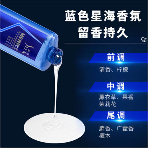 舒蕾男士清爽净肤香氛沐浴露500ml 商品图2