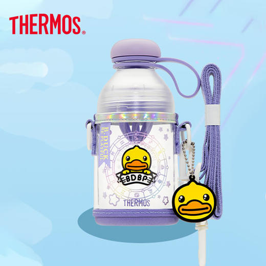 【专柜同款精品】B.Duck 膳魔师Tritan元气随行杯430ml（紫色） 商品图0