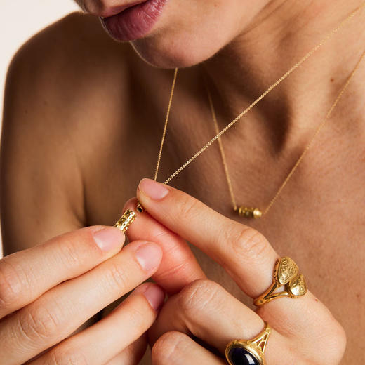 订购8周到｜PARI-Scepter charm locket-权杖吊坠 项链（可打开）［希腊设计师］ 商品图1