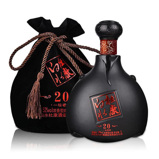 白水杜康52度一坛老酒1000ml 商品图0
