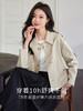 【专属特价】熙世界小个子短款风衣女秋2025新款气质独特设计高级感休闲外套 商品缩略图1