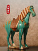 博物馆唐马艺术品纯手工仿古唐三彩马陶瓷收藏品复古装饰摆件 商品缩略图0