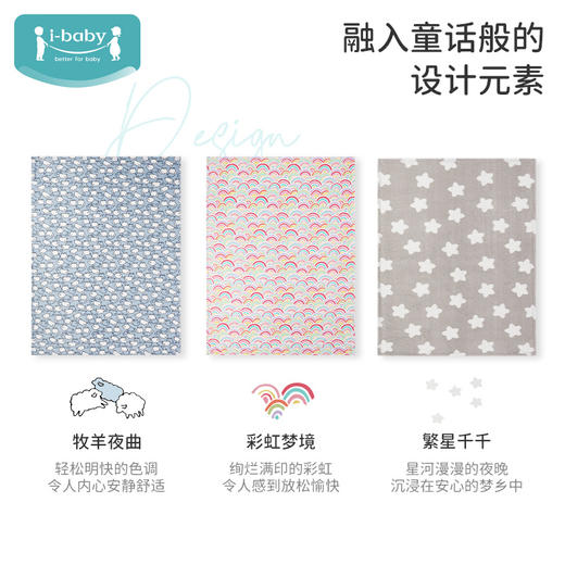 i-baby抗静电法莱绒睡毯 商品图3